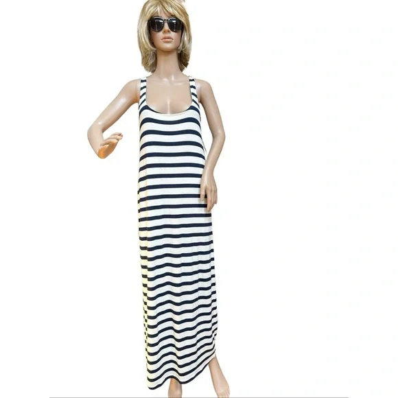 tokyo sky midi dress Sancia Linen Corset Midi Dress